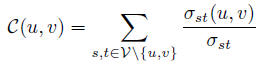 Co-Betweenness Centrality