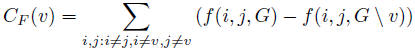 Flow Betweenness Centrality