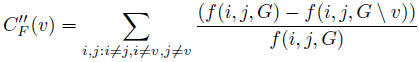 Flow Betweenness Centrality